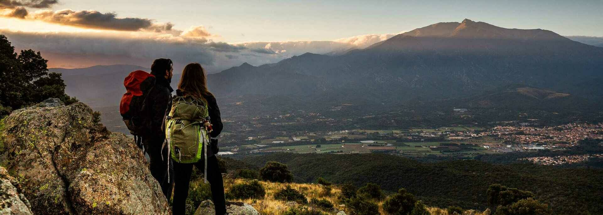 sunrise on canigo