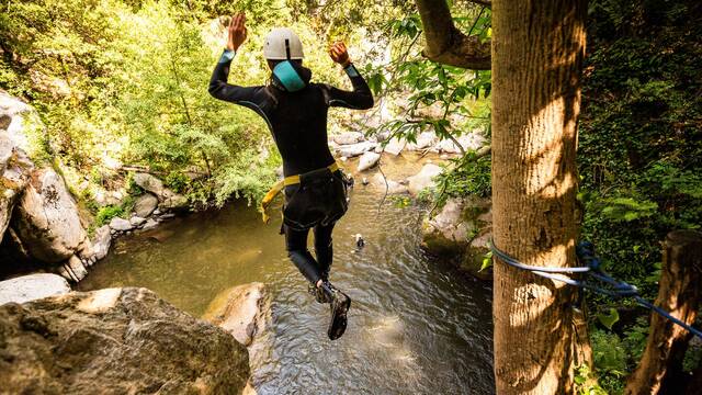 Canyoning and white water sports