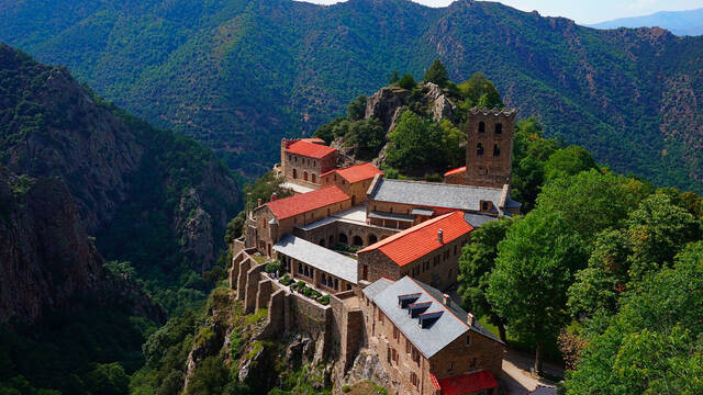 The Abbey of St Martin du Canigou 