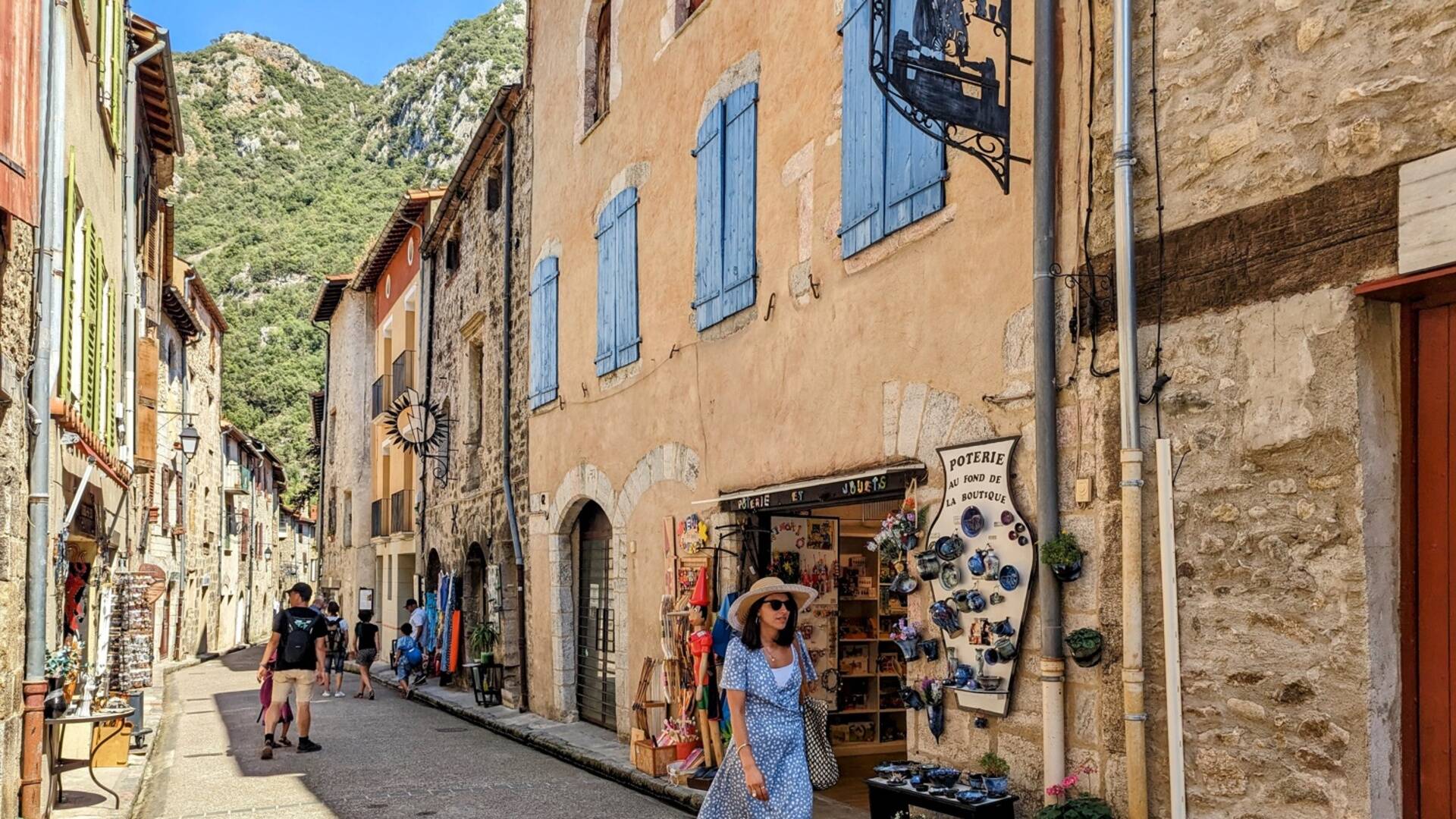 The ramparts of Villefranche-de-Conflent 